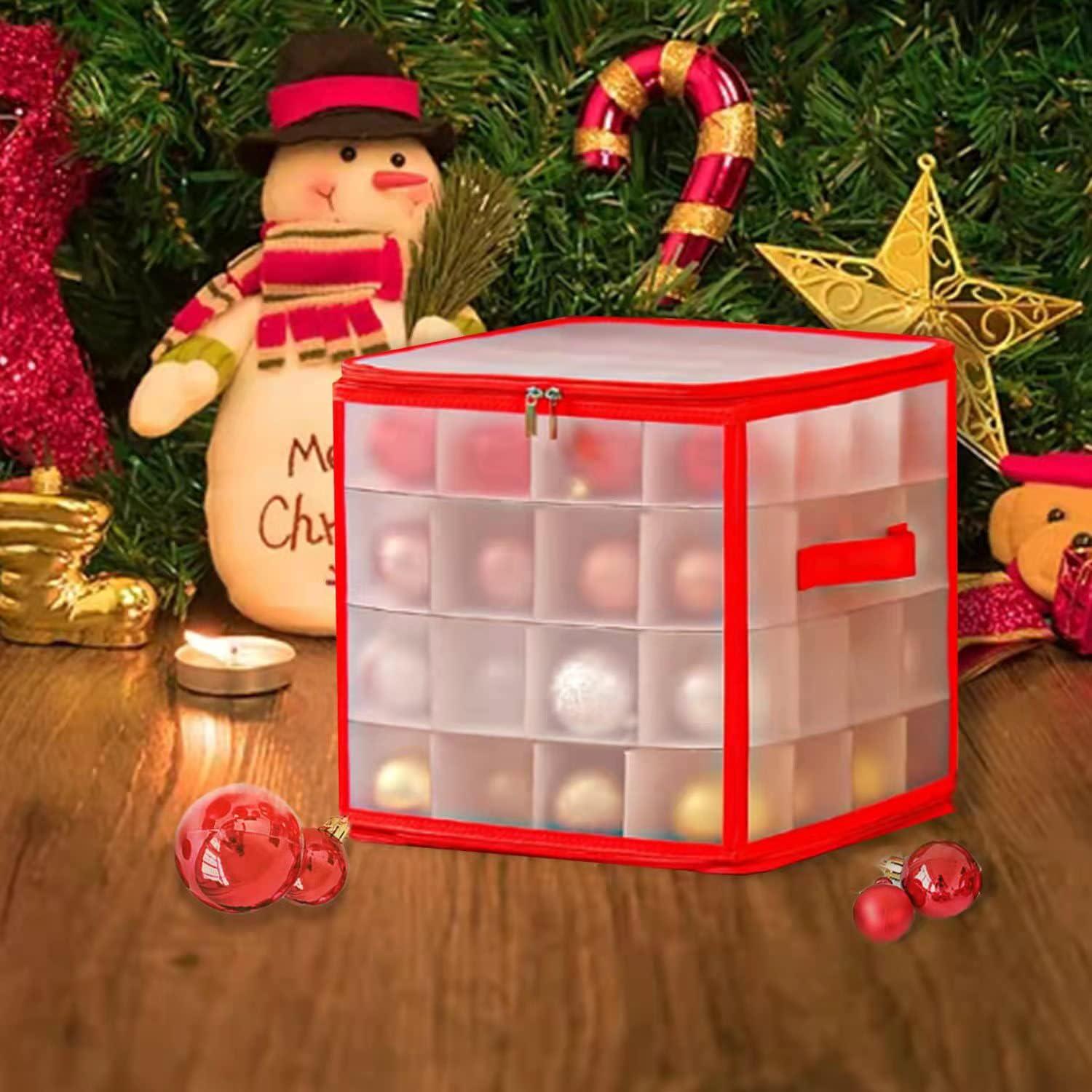 Органайзер для новорічних іграшок до 7,5 см 64 комірки (20298) - фото 11