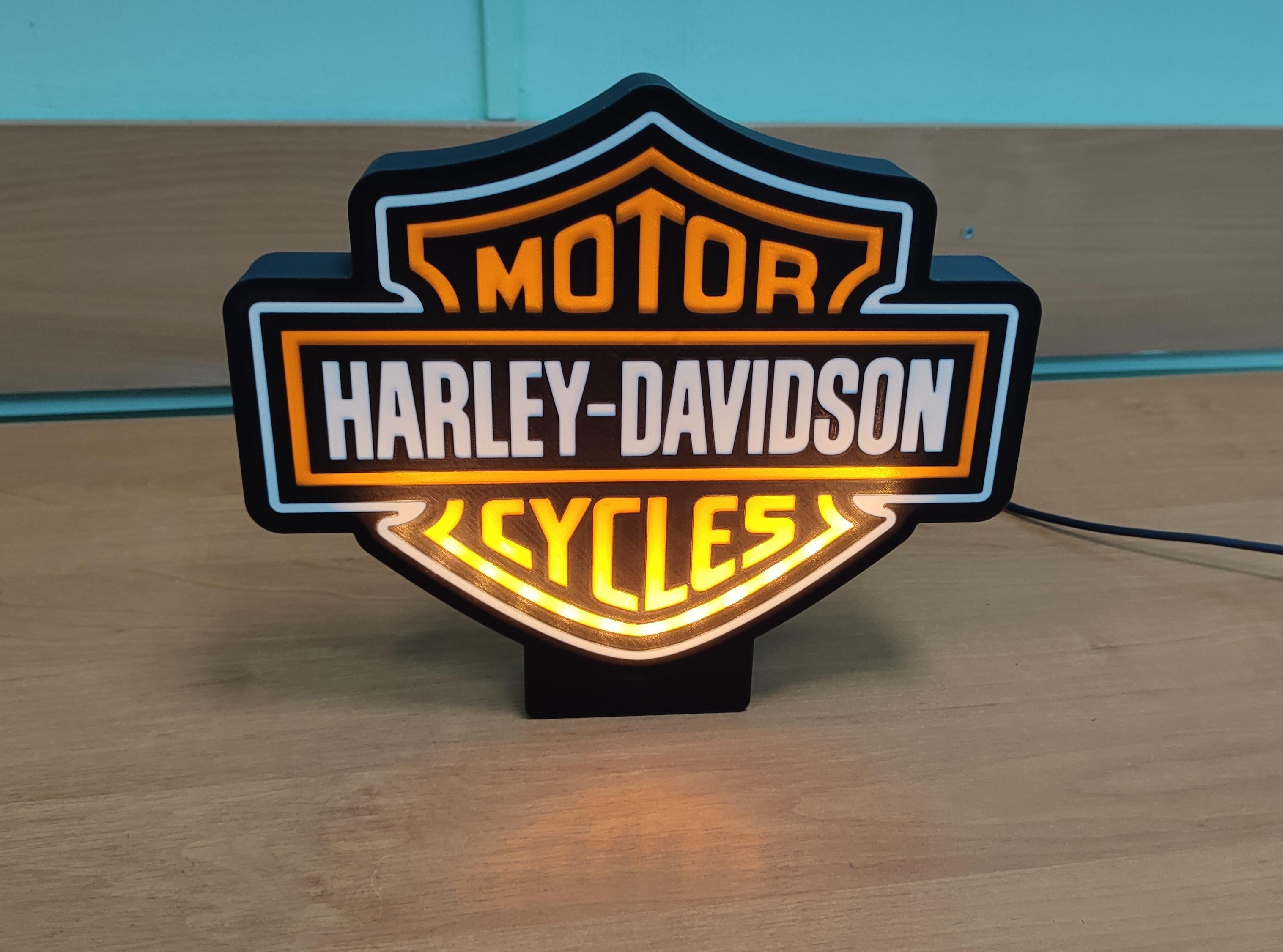 Світильник Harley-Davidson Харлі Девідсон (721) - фото 3