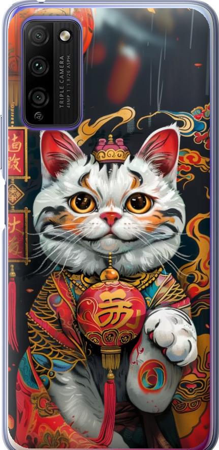 Чехол на Huawei Honor 30 Lite China Cat v2 (6135u-2074-42517) Чехол на Huawei Honor 30 Lite China Cat v2 (6135u-2074-42517)