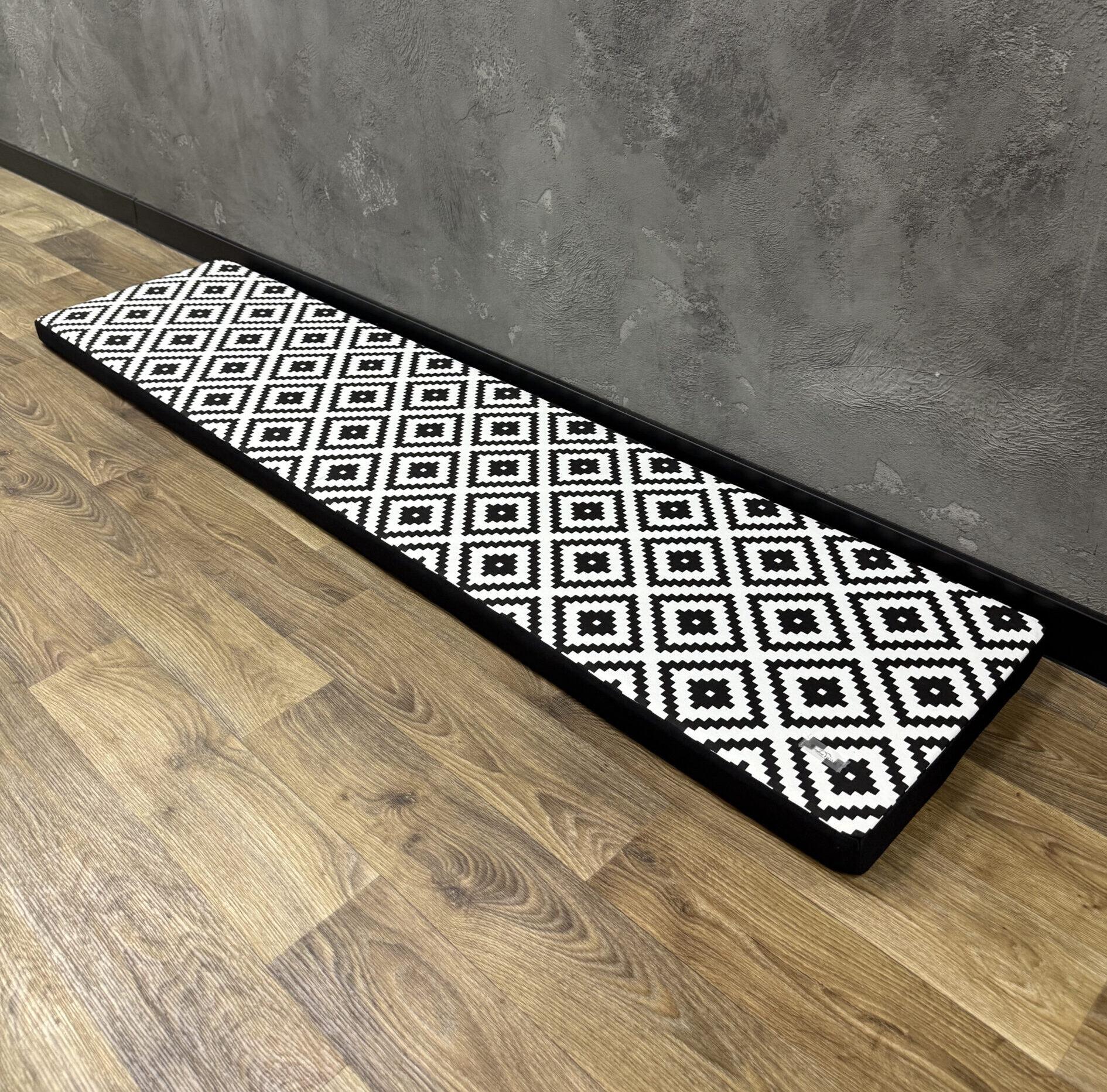 Матрас Comfort Home Facets Панама на подоконники/каркасы/поддоны/садовая мебель 120х40х5 см - фото 1 Матрас Comfort Home Facets Панама на подоконники/каркасы/поддоны/садовая мебель 120х40х5 см - фото 1