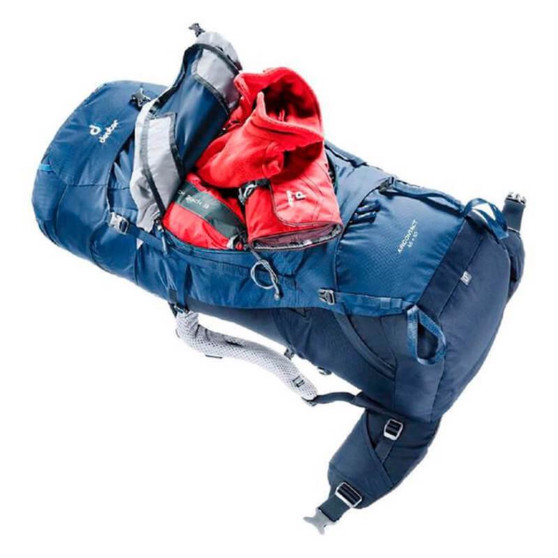 Рюкзак туристичний Deuter Aircontact 45+10 л Midnight/Navy (3320121 3365) - фото 6