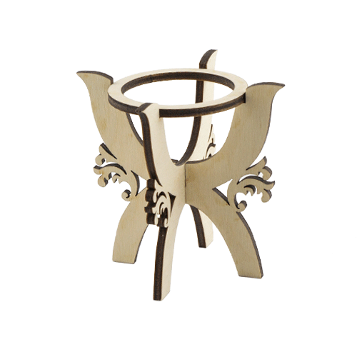 Заготовка з фанери Великодня підставка-1 №255 (6342)