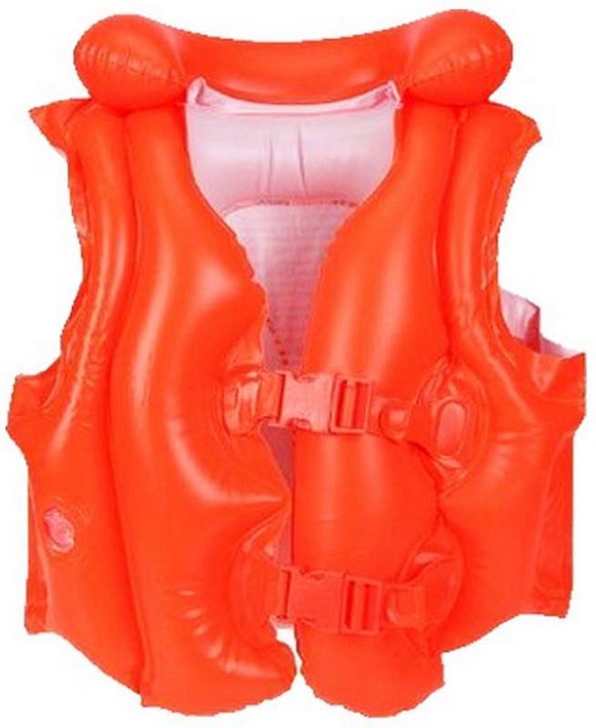 Надувний жилет дитячий Intex для плавання 3-6 років Помаранчевий (28443395) - фото 2