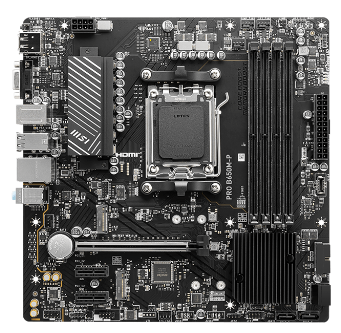 Материнська плата MSI PRO B650M-P (27063262)