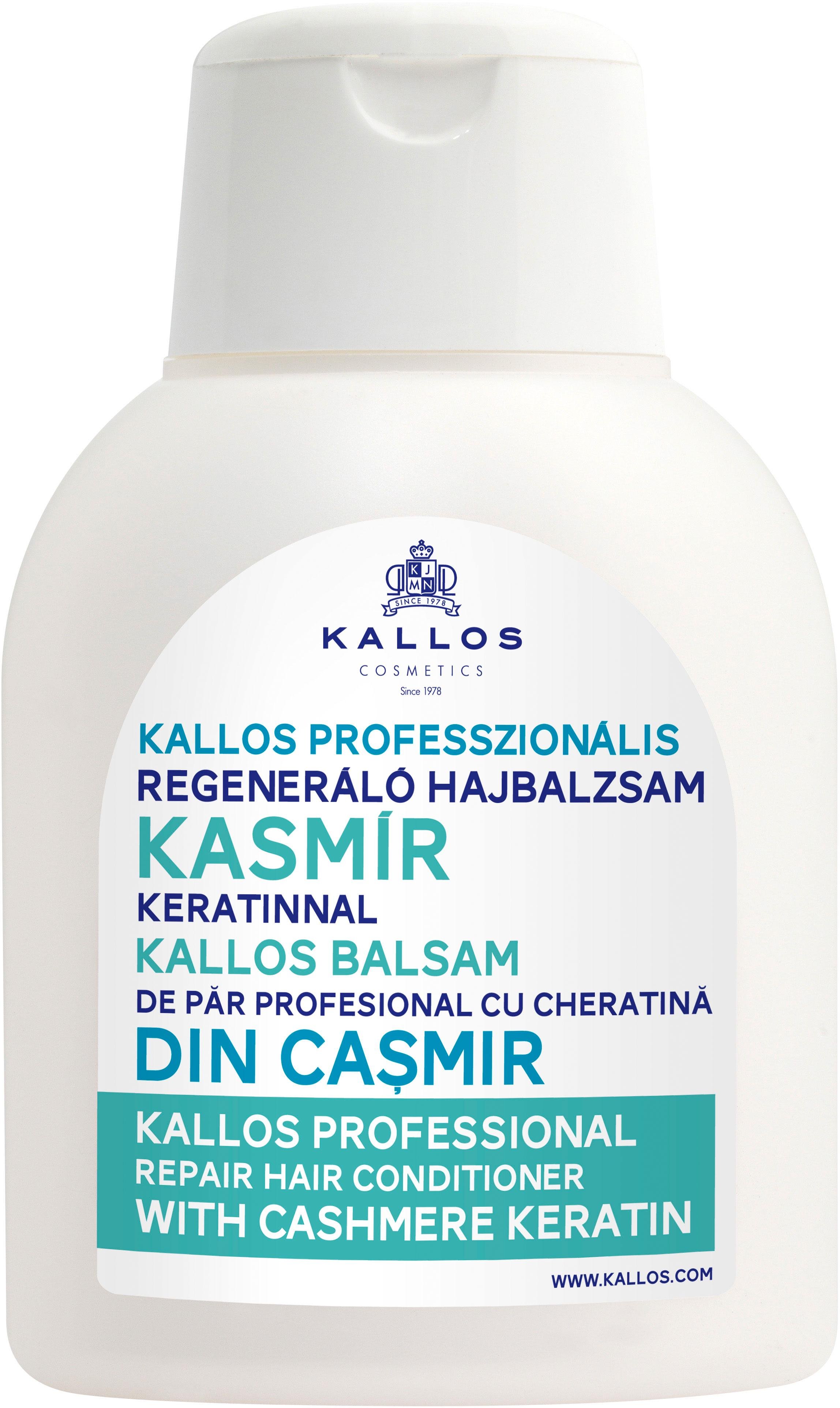 ᐉ Бальзам для волос Kallos регенерирующий на основе кератина и кашемира ...