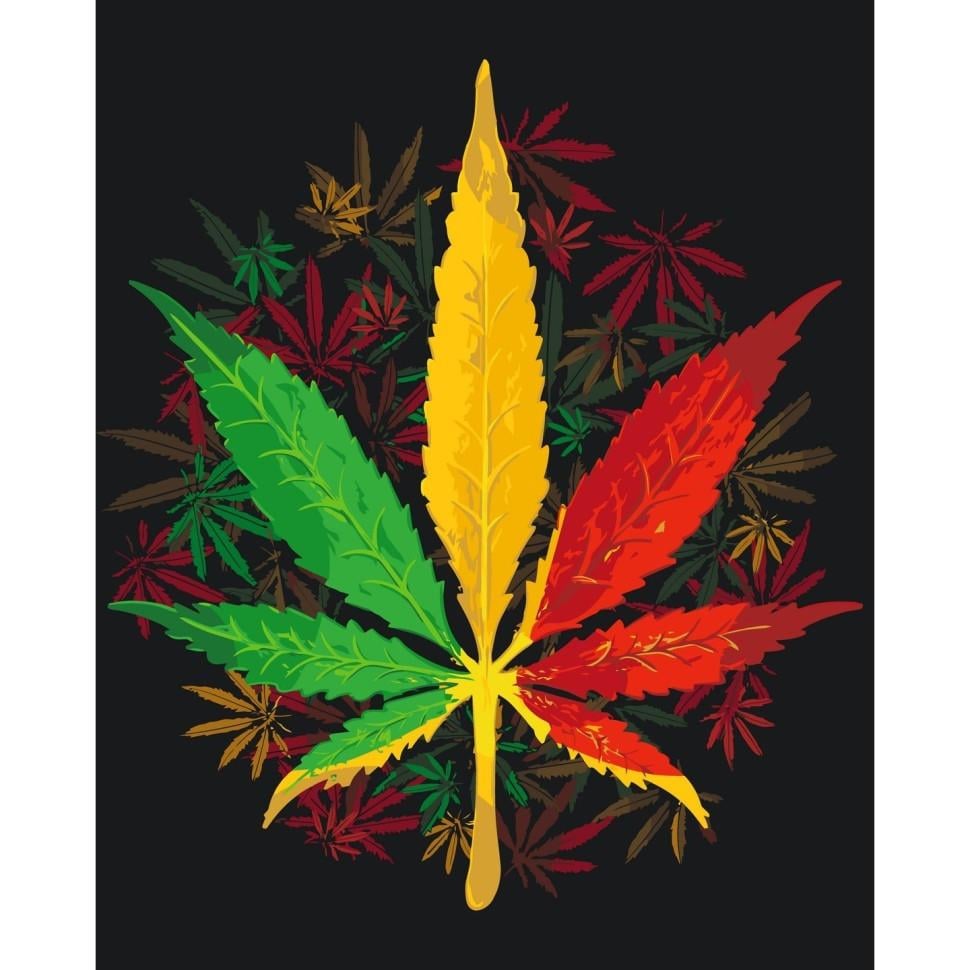 Картина по номерам ART CRAFT Канабис 40x50 см (12028-AC)