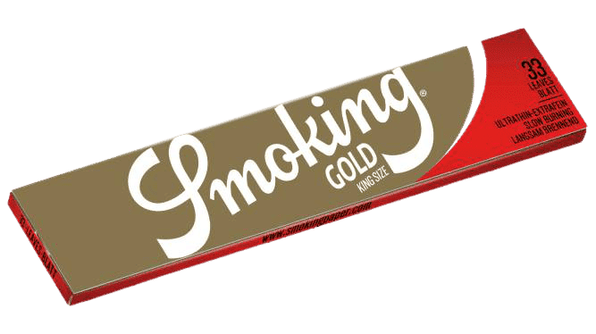 Папір сигаретний Smoking Slim Gold - фото 1