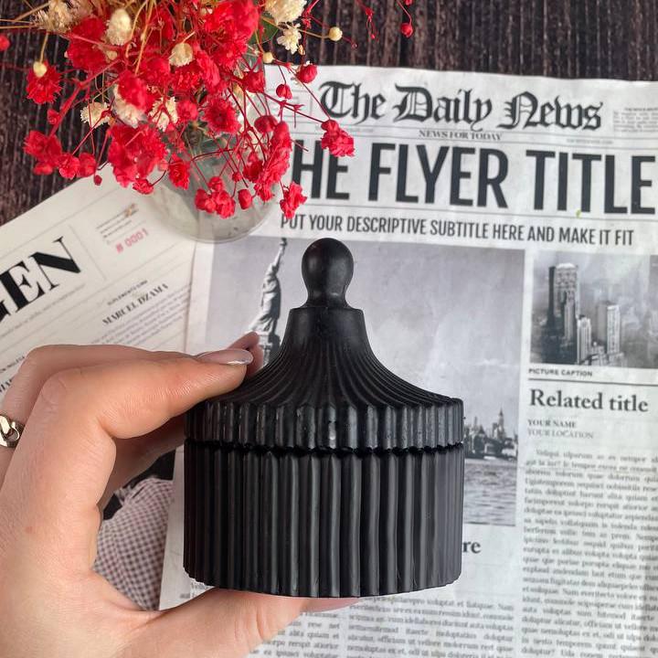 Кашпо-скринька гіпсове (1434) - фото 2 Кашпо-скринька гіпсове (1434) - фото 2