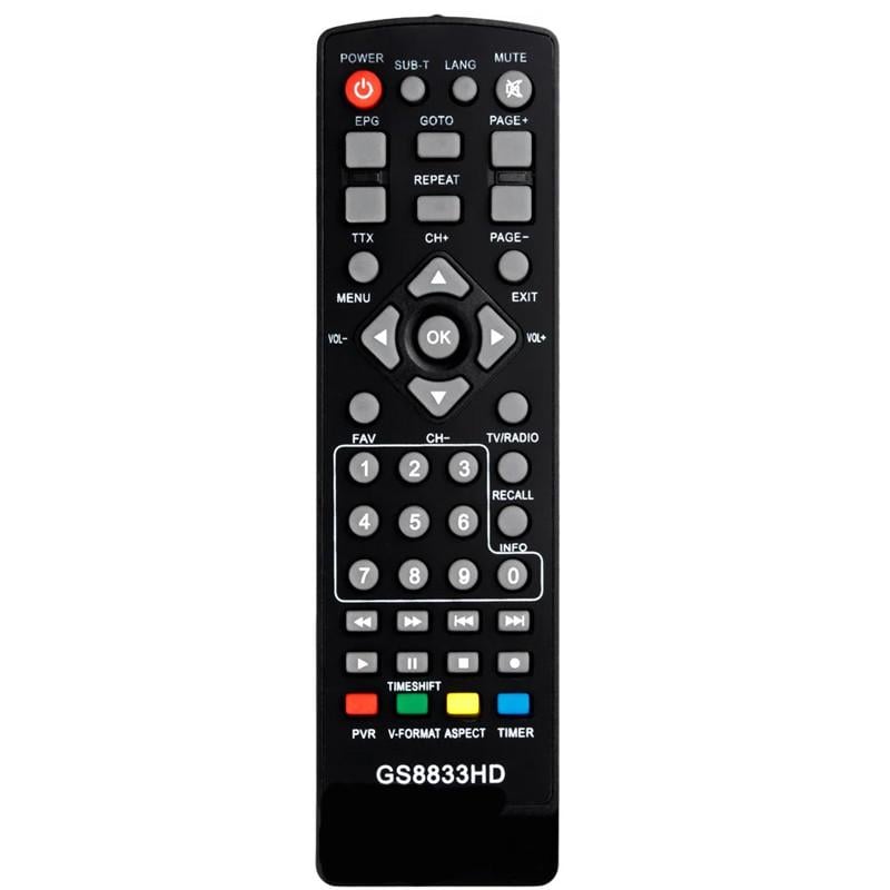Пульт для тюнера goldstar gs8833hd Пульт для тюнера goldstar gs8833hd