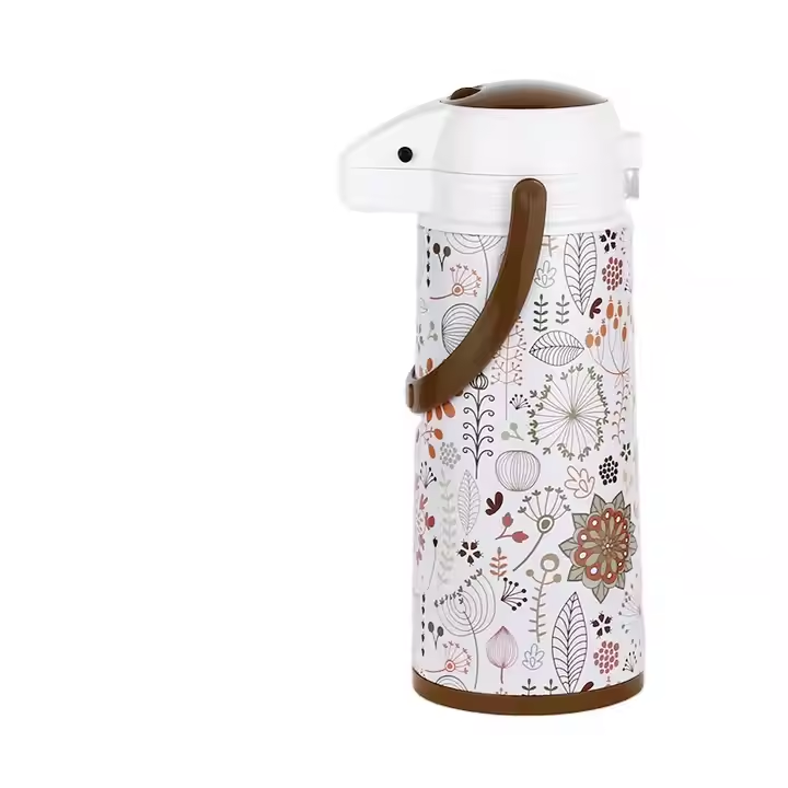 Термос с помпой Frico FRU-264-Ginger 1,9 л Рыжий (8-6-4589971)