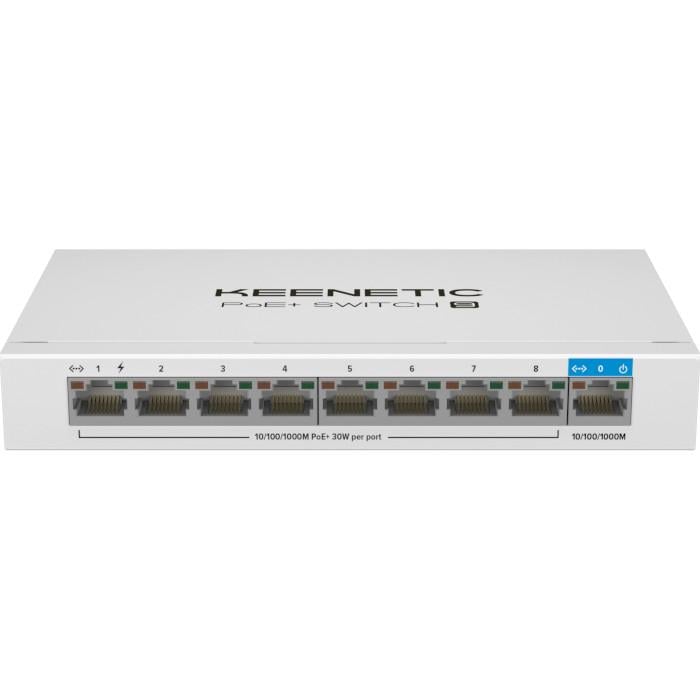 Комутатор 9-портовый гигабитный PoE+Keenetic KN-4710 120 Вт White