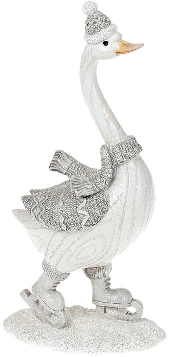 Статуэтка декоративная Гусь-фигурист 20,5 см (BD-707-372)