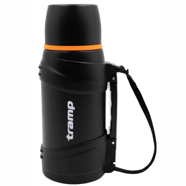 Термос Tramp Travel Line 1,3 л чорний - фото 1 Термос Tramp Travel Line 1,3 л чорний - фото 1
