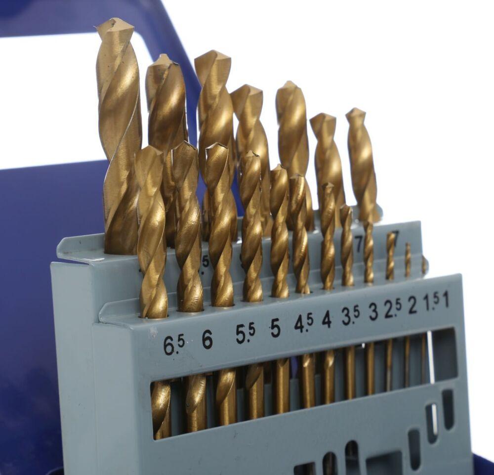 Свердла титанові по металу TAGRED TA1035 ø1,0-10,0 мм 19 шт. - фото 7 Свердла титанові по металу TAGRED TA1035 ø1,0-10,0 мм 19 шт. - фото 7