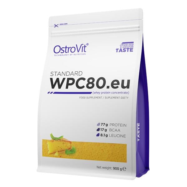 Протеїн OstroVit Standard WPC80.eu 900 г Бісквіт