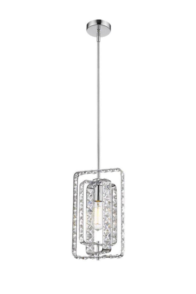 Люстра WunderLicht Br6707 23,5x142 см Серебристо-прозрачный (BR6707-31)