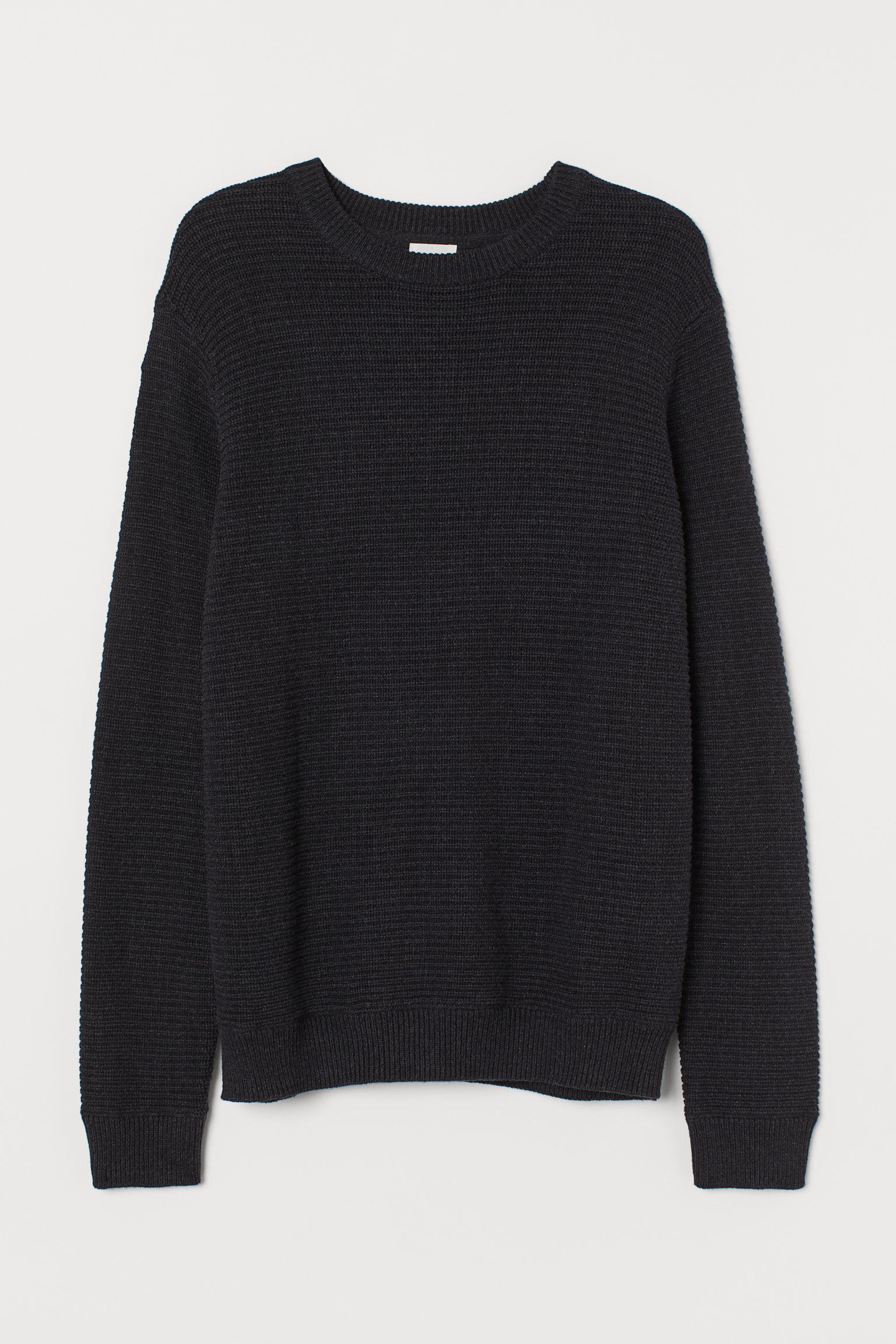 Джемпер H&M XS Темно-сірий (26087653620)