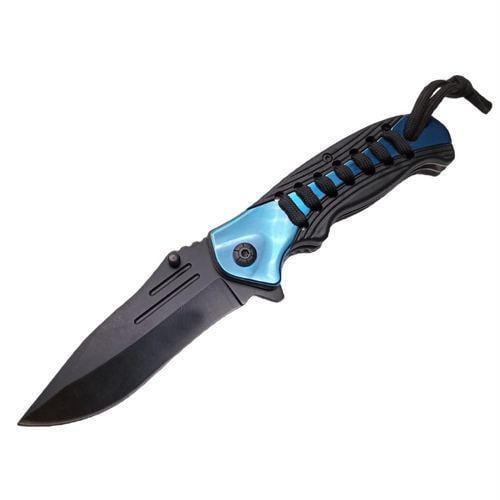 Нож складной туристический туристический A743 Blue (t8721)