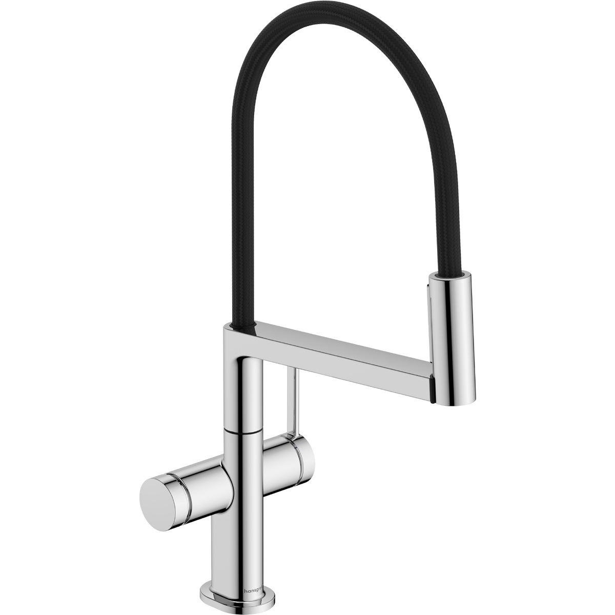 Смеситель для кухни Hansgrohe Talis M54 72861000 с гибким изливом Хром (240504)