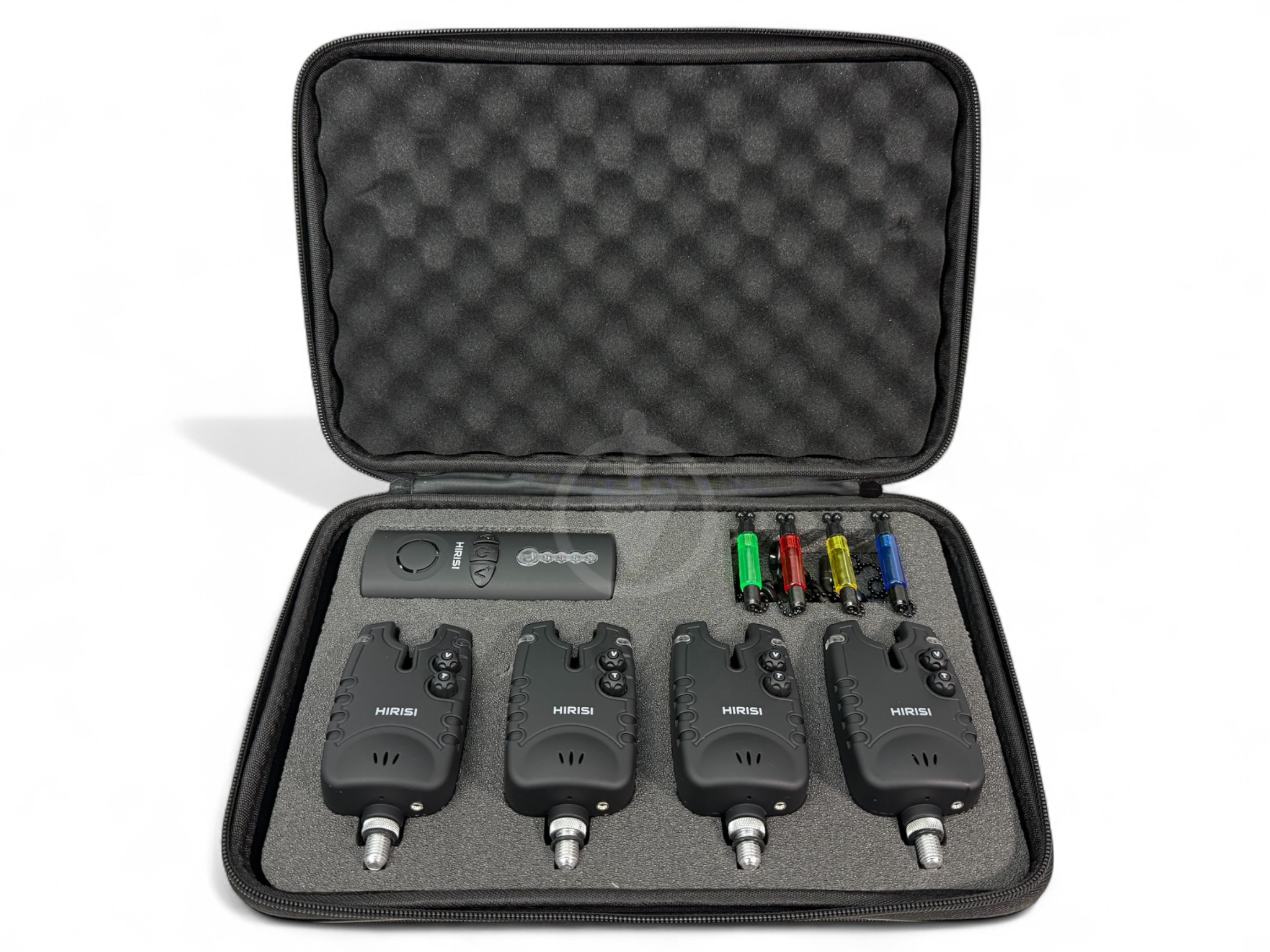 Карповые сигнализаторы поклевки с свингерами Hirisi набор 4/1 (SQ-4) - фото 2 Карповые сигнализаторы поклевки с свингерами Hirisi набор 4/1 (SQ-4) - фото 2