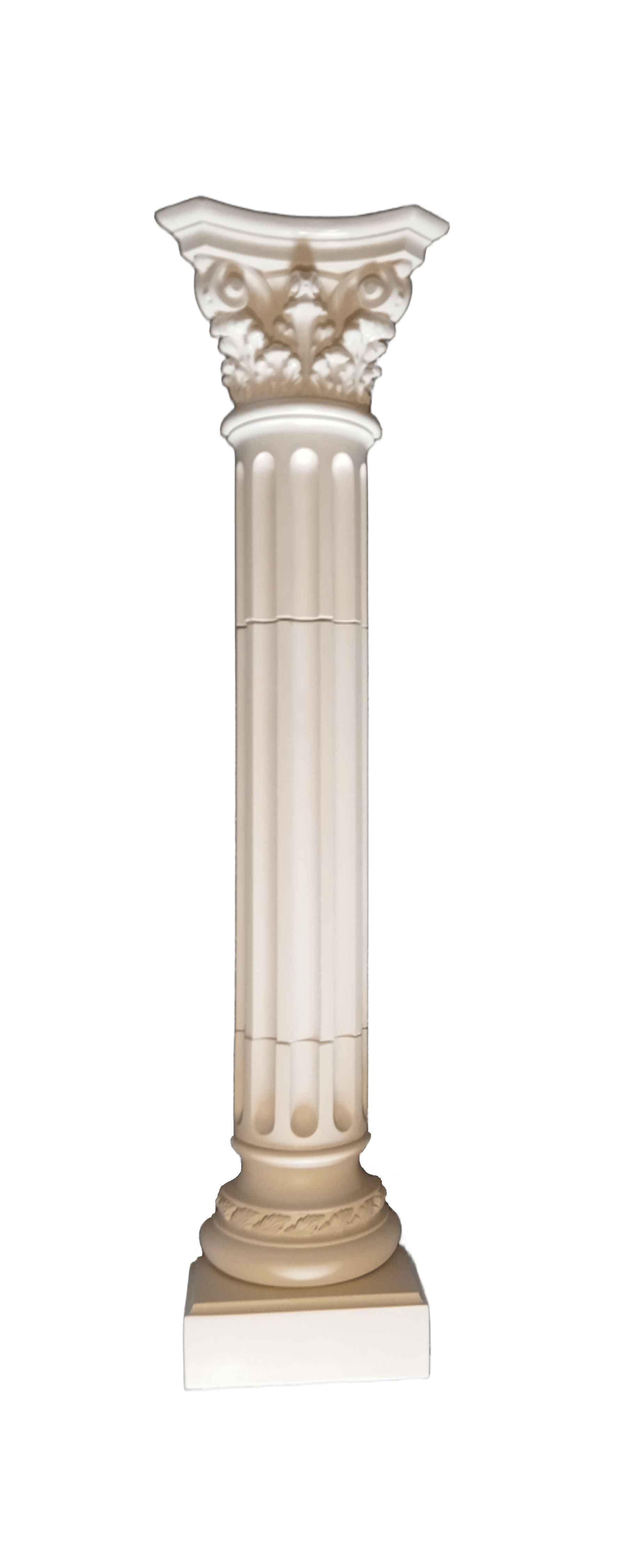Колонна гипсовая полукруглая d 18 см (25416860)