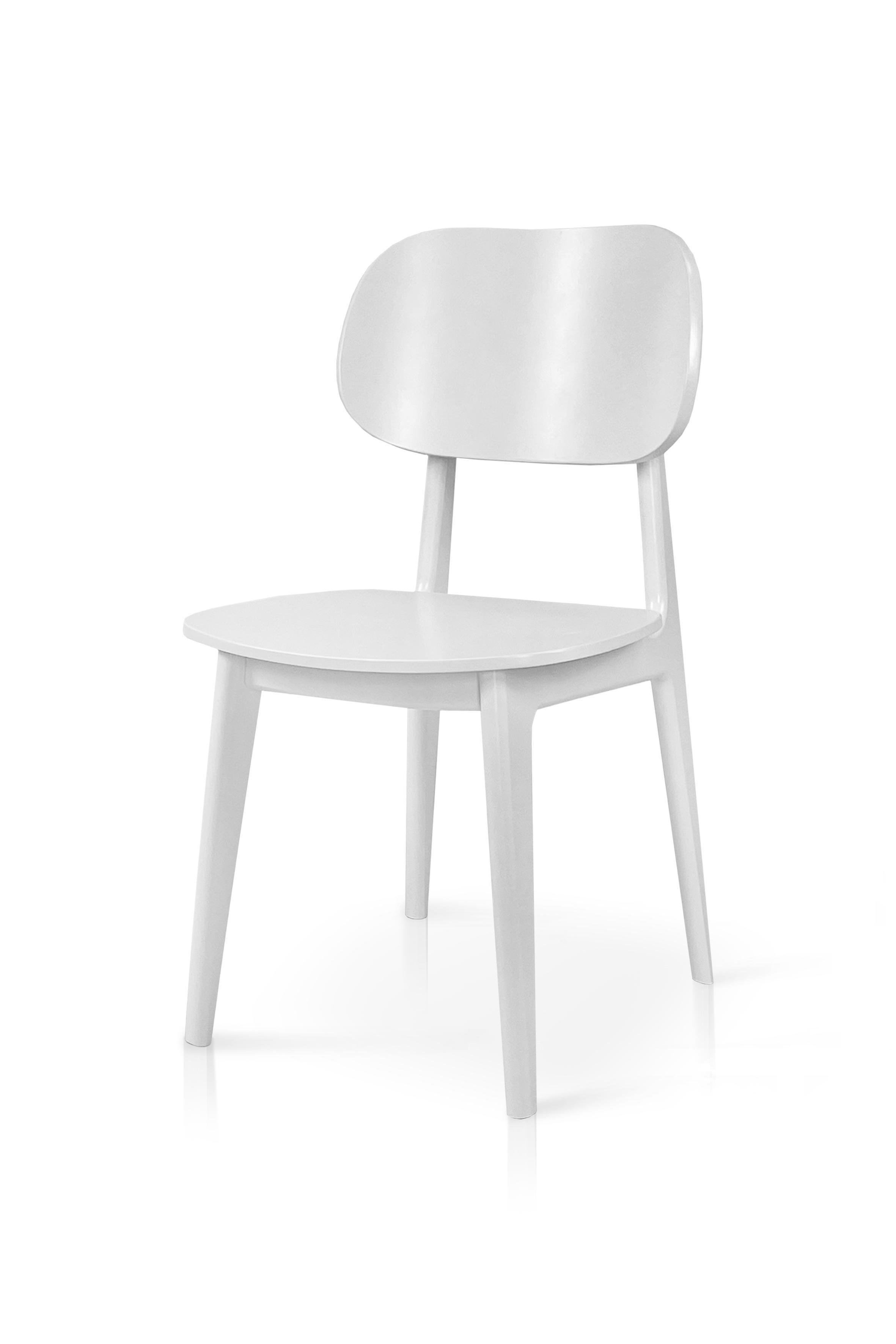 Стілець для кухні та вітальні Колібрі Лула 450х840х530 мм Білий (GAА0055536) - фото 1 Стілець для кухні та вітальні Колібрі Лула 450х840х530 мм Білий (GAА0055536) - фото 1