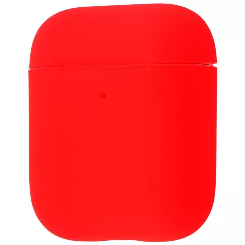 Чехол для наушников Silicone Case Slim for AirPods 2 Red (589857)