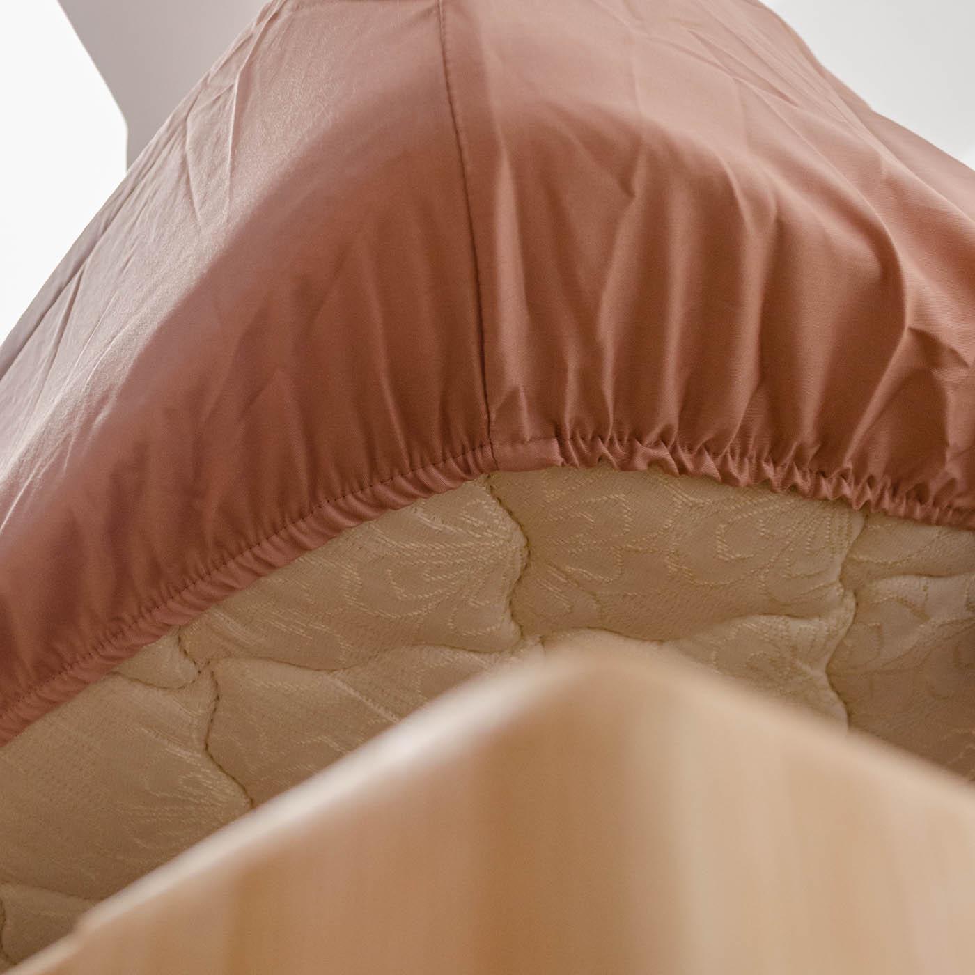 Простынь на резинке двуспальная сатин хлопок 125 г/м2 180х200х25 см Фраппе (chn-pnr-sa-180-25-frappe) - фото 6 Простынь на резинке двуспальная сатин хлопок 125 г/м2 180х200х25 см Фраппе (chn-pnr-sa-180-25-frappe) - фото 6