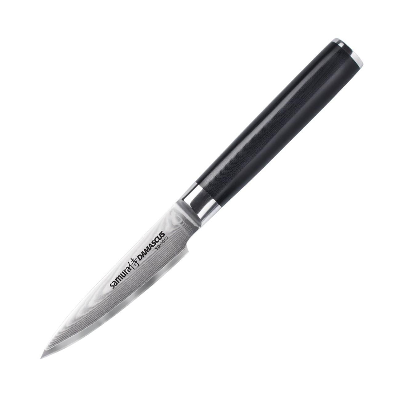 Нож кухонный Samura Damascus овощной 90 мм (SD-0010) Нож кухонный Samura Damascus овощной 90 мм (SD-0010)