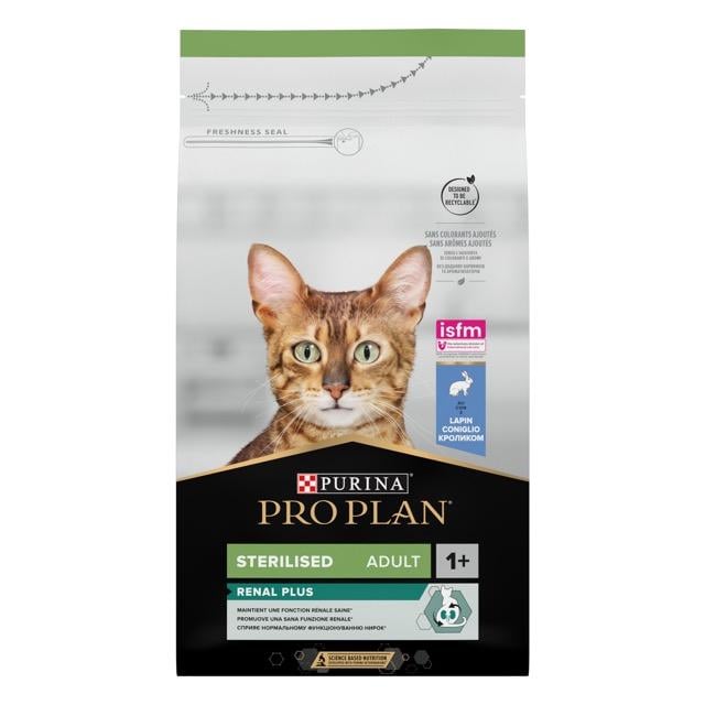 Корм ProPlan Sterilised с кроликом для кастрированных кошек 10 кг (12434192) Корм ProPlan Sterilised с кроликом для кастрированных кошек 10 кг (12434192)