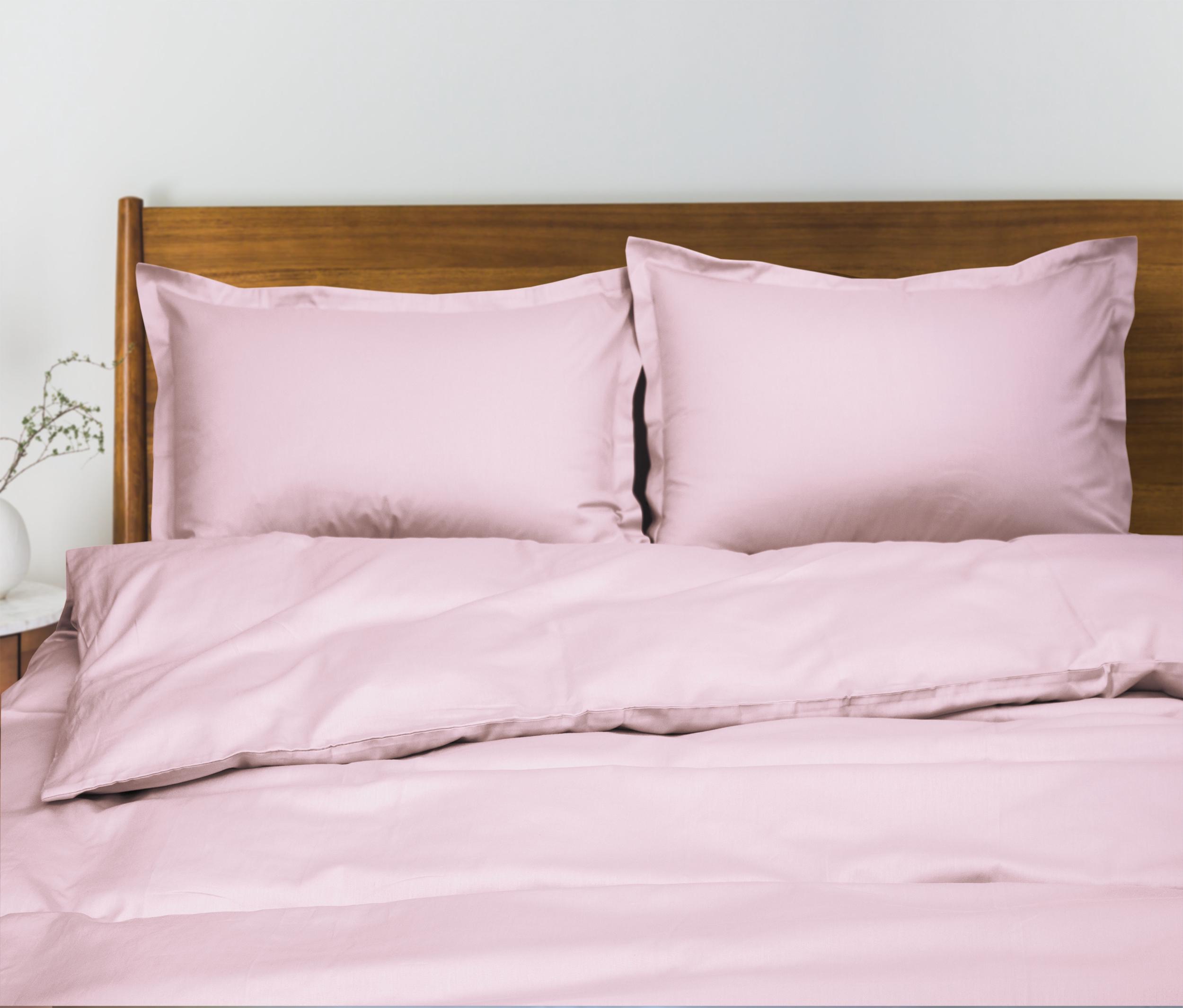 Комплект постельного белья LUXURY LINENS Freedom 100% хлопок Light Pink (370042)