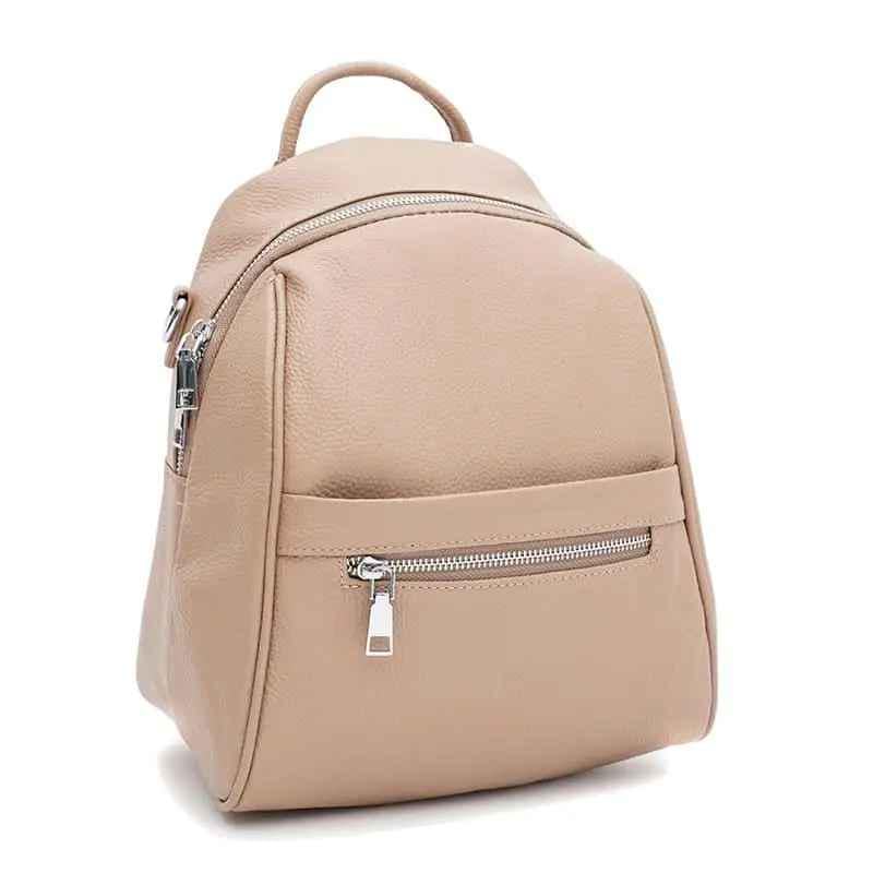 Рюкзак жіночий шкіряний Ricco Grande K188815be Beige