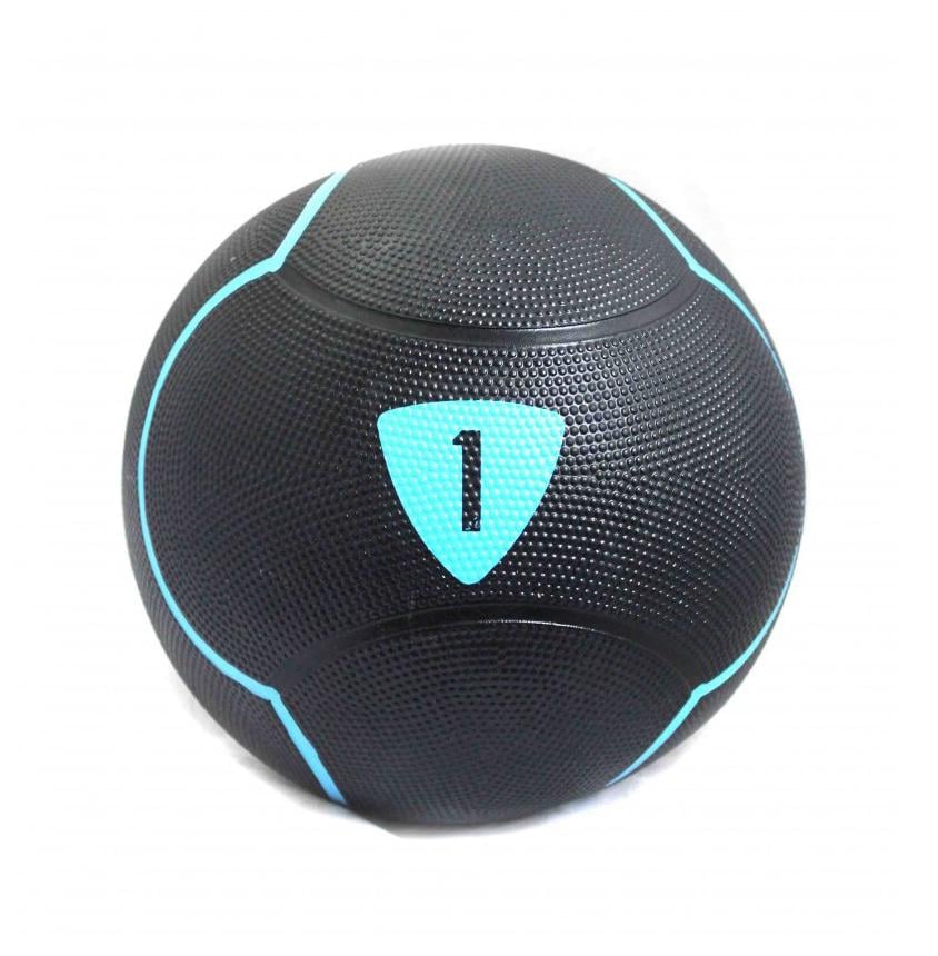 Медбол LivePro Solid Medicine Ball 1 кг Чорний (LP8110-1)