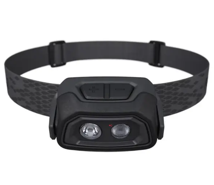 Фонарь налобный FORCLAZ 200 Люмен c USB Черный