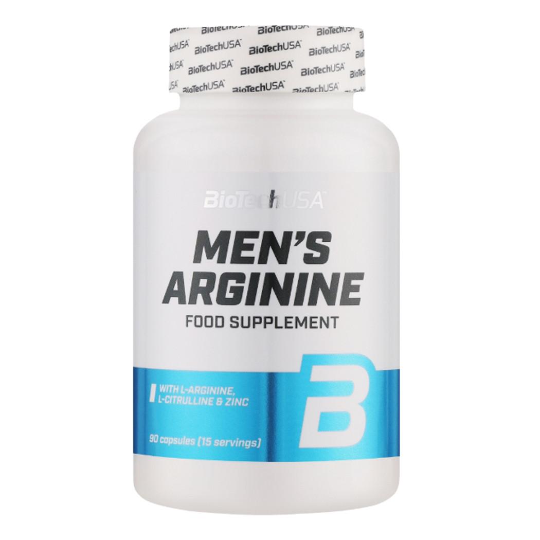 Аргинин BioTech USA Men's Arginine 90 капс. (18525-01)