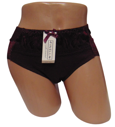 Женские трусики Finella 83196 5XL Бордовый (1764221812) Женские трусики Finella 83196 5XL Бордовый (1764221812)