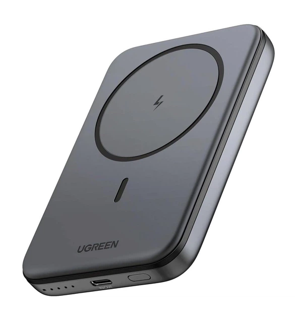 Повербанк Павербанк UGREEN PB561 10000 mAh 20 Вт с беспроводной зарядкой для iPhone17/17 Pro/17 Pro Max Magsafe (3026749794)