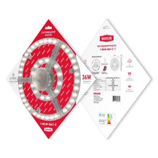 Світильник Maxus LED Module 36W 4100K Circle (1-SLM-3641-C) - фото 2