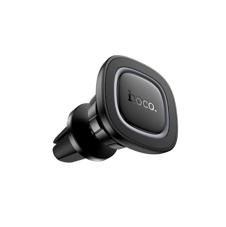 Автодержатель для телефона Hoco H72 Crown magnetic car holder Black Metal/Gray (19470)