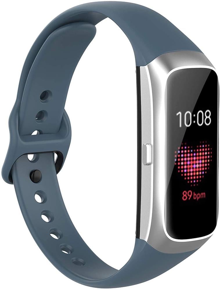Ремінець Jsota для Samsung Galaxy Fit SM-R370 Grey-Blue (20214)