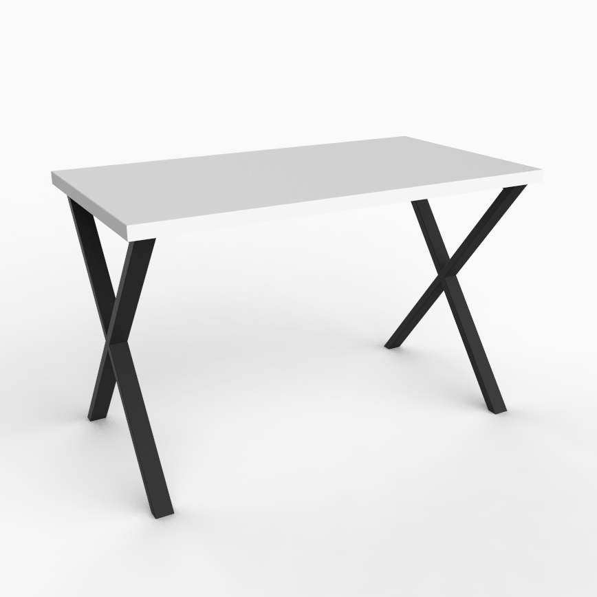 Стол письменный Loft Lab Xtail 1000х650х755х36 мм Белый перл (10216)
