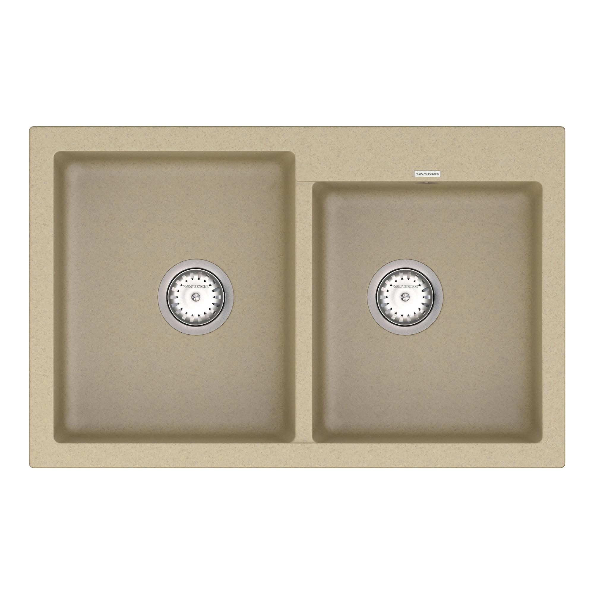 Мойка для кухни Vankor Orman OMP 05.80 + сифон Vankor Safari (74935)