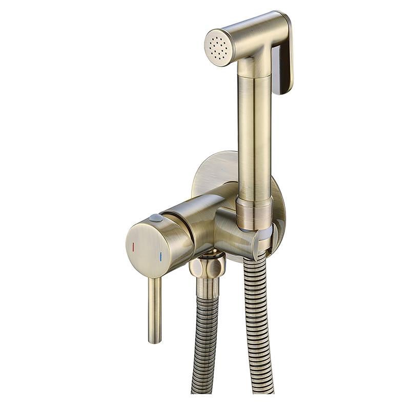 Смеситель MIXXUS Premium Hans 002 скрытого монтажа для гигиенического душа Bronze (MI5979)