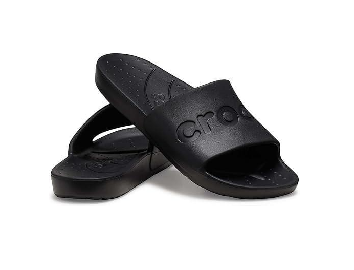 Шльопанці чоловічі Crocs Slide Black р. 42-43 Чорний (23030)