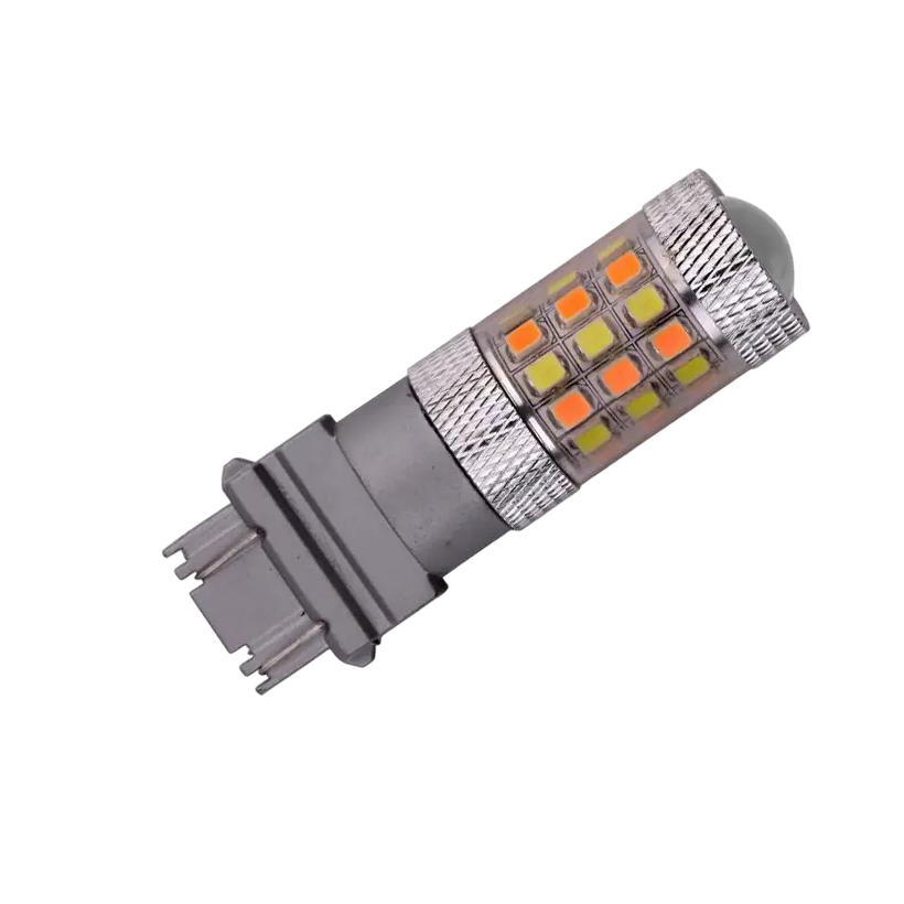 Автомобільна лампа Terra P27/7W 3157 W2,5x16q 2835x42SMD 12V Білий/Жовтий (1556533307)