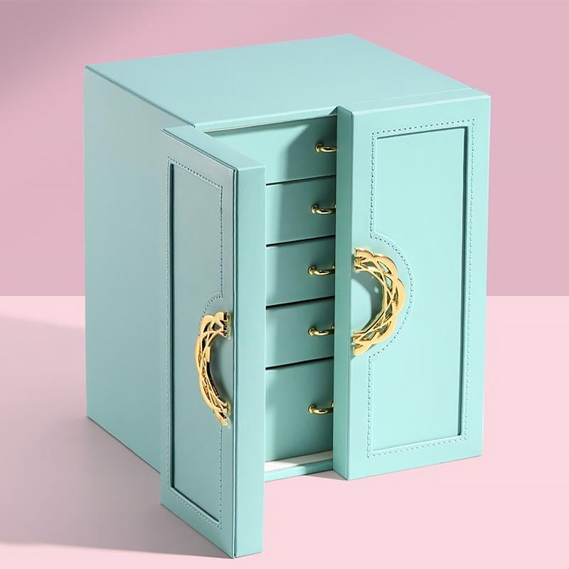 Скринька Casegrace SP-01181 п'ятирівнева 20,7x19,7x25 см Turquoise - фото 7