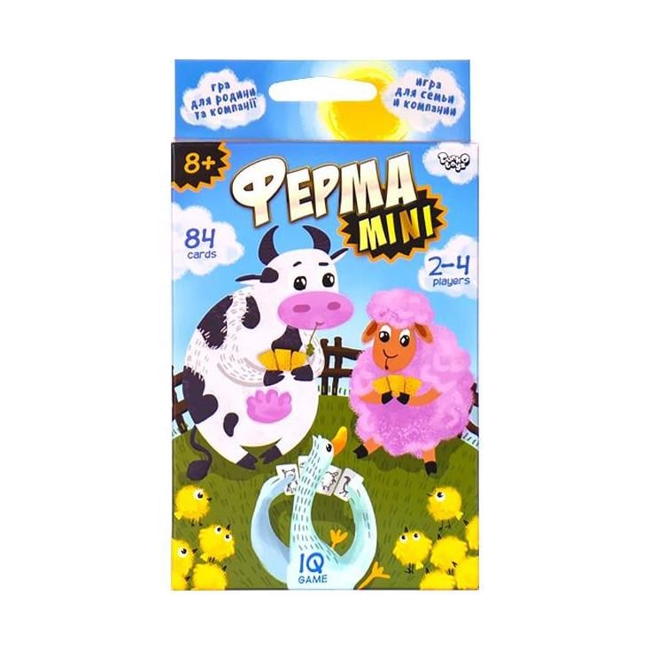 Настольная игра Danko Toys Ферма Mini 2-4 игроков от 8 лет (SR-113-N-824)