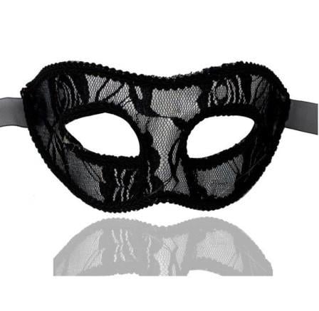 Маска карнавальная 23х8 см Черный (1525) - фото 2 Маска карнавальная 23х8 см Черный (1525) - фото 2