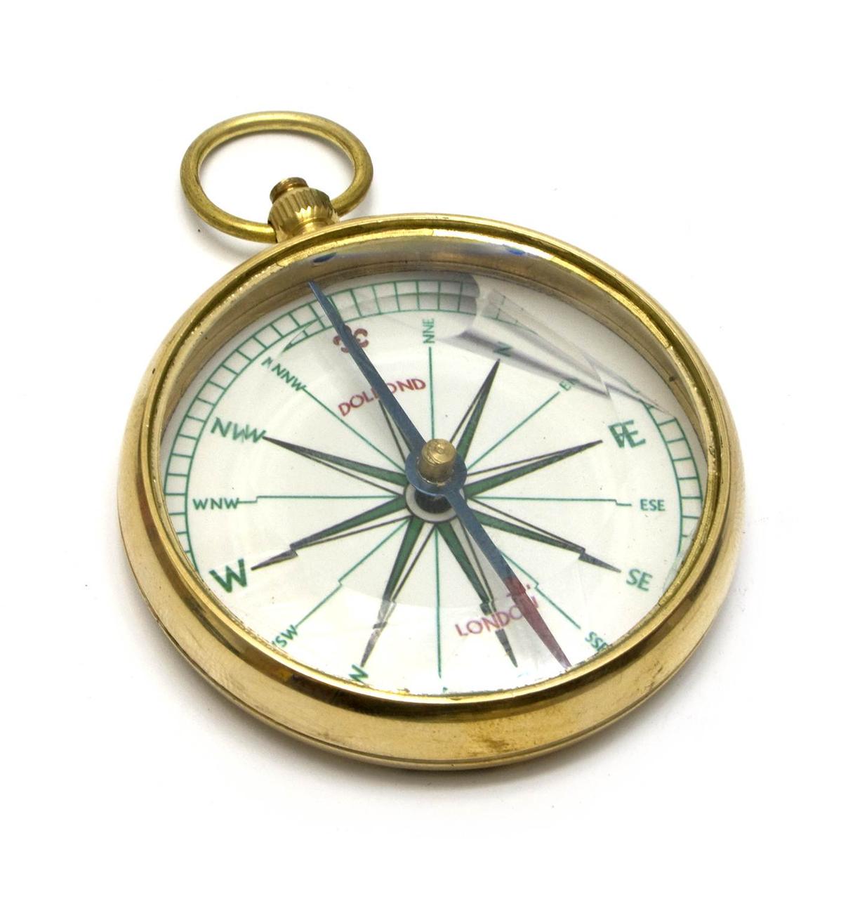 Компас Dollond London 5,5х1,5 см Бронзовый (29286)