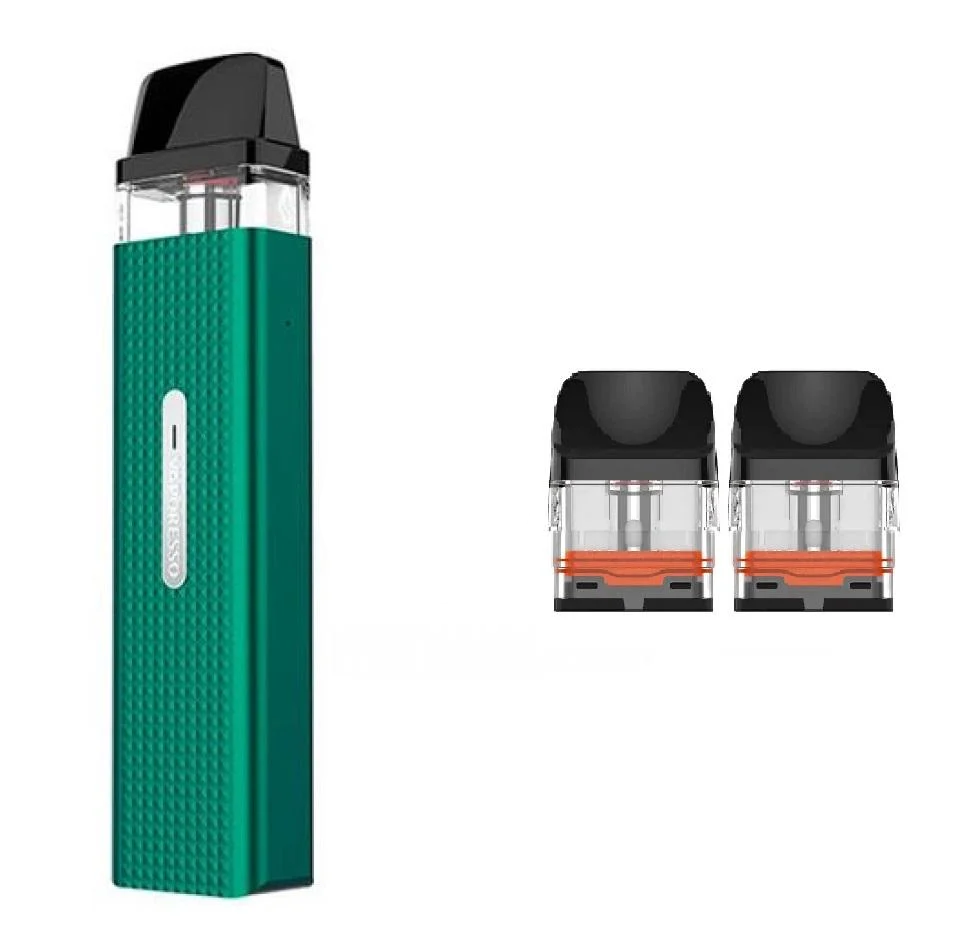 Електронна сигарета багаторазова Vaporesso XROS Mini Kit та 2 додаткових картриджа Forest Green (83492789) - фото 1